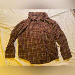 SHEIN Plaid Flannel - Size Large